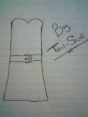 A belted dress