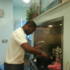 Cooking the turkey