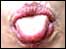 Sticking out tongue