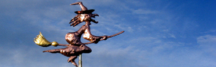 Witch wind cock