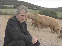 Ian Bell and pigs