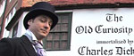 The Teacher dressed as Dickens