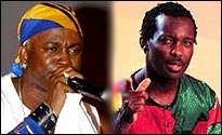 Soca stars Edwin Yearwood & Arrow