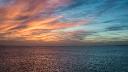 Sunset sea by R Bourne