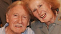 Lesley Philips with Catherine Tate as Derek