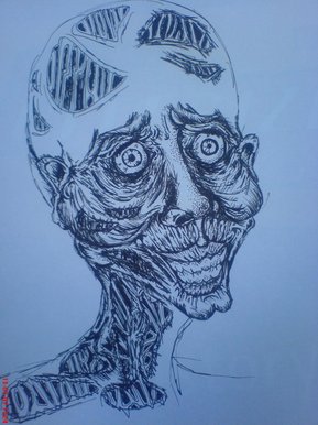 Pens and paper