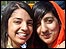 Girls in the Vaisakhi procession