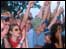 Music festival crowd