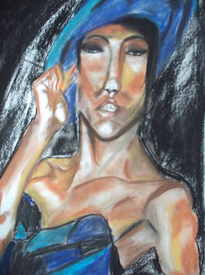 The Lady In Blue