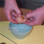 Break the egg
