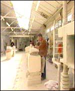 Stonemasons at work