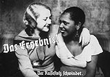 Nazi propaganda: 'Such friendships debase Aryans'