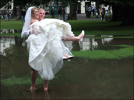 Leamington floods