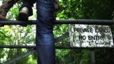 No entry!
