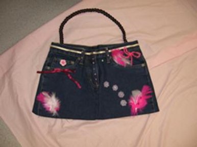 Feather bag