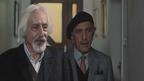 جمشید مشایخی و رضا کیانیان در نمایی از فیلم یک بوس کوچولو ساخته بهمن فرمان آرا