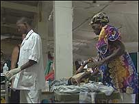 Gambia Hospital ward