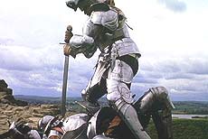 Knights in battle
