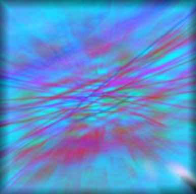 Multi-coloured art