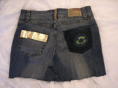 Scrap skirt