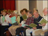 Choir rehersal