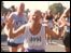 My grandad, Joe Bell, during the Great North Run.