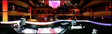 DJ booth in the ballroom