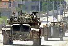 Israeli tanks