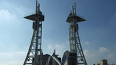 Two towers of...