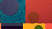 Patrick Heron - Blues, Reds, Yellows, Greens (abstract, oil on canvas). Purchased 1964
