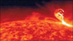 Erupção solar (Cortesia: Nasa)