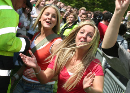 Saturday Crowd