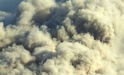 Clouds of dust