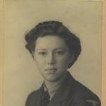 Doreen in uniform.