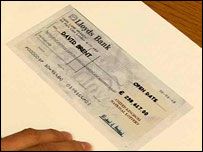 Dud cheque