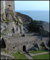 The lower level of Mont Orgueil