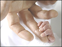 Baby's hand