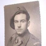 Sid Tomlin, Oxford and Buckinghamshire Light Infantry. Taken in Brussels 1945. Sid Tomlin, Oxford and Buckinghamshire Light Infantry. Taken in Brussels 1945.