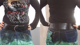 Denim graffiti...