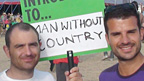 New members of the Man Without Country fanclub