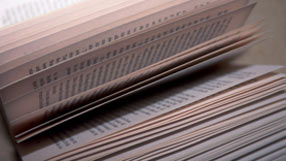 Pages of a book
