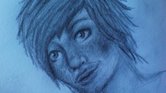 Drawing of girl...