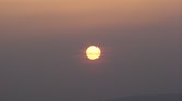 Sunset over the...