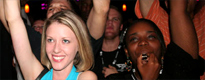 Ravers at Warehouse, Houston