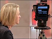 TV studio set