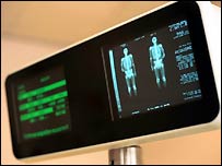 A hospital scanner