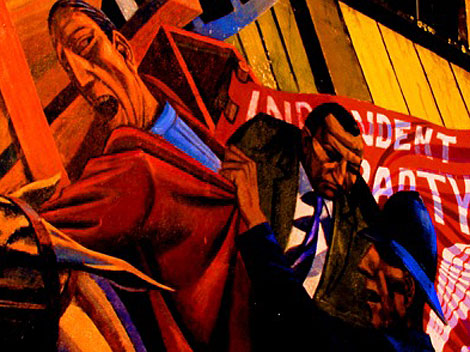 Cable Street mural
