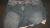 Denim skirt