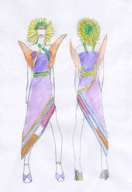 Quetzalcoatl dress