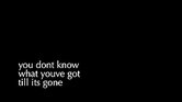 Dont know what...
